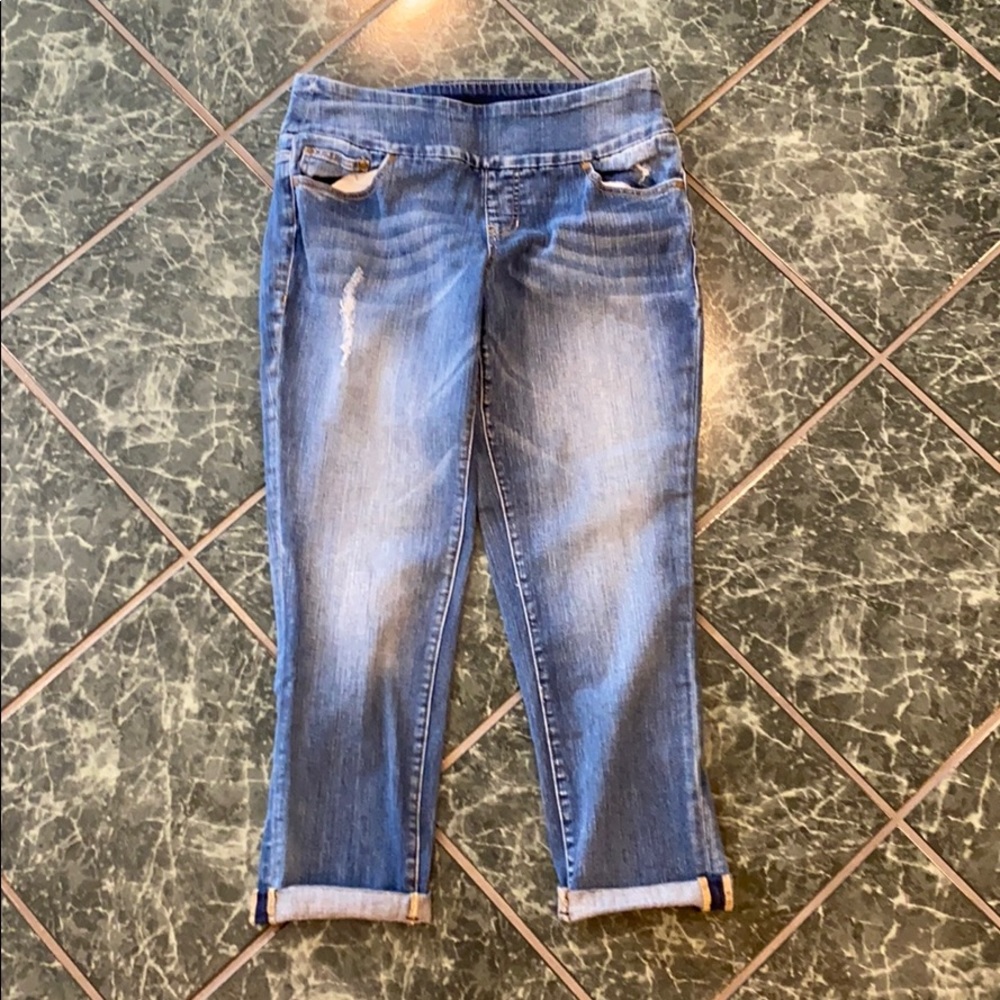 Jag high rise slim ankle jeans size 10